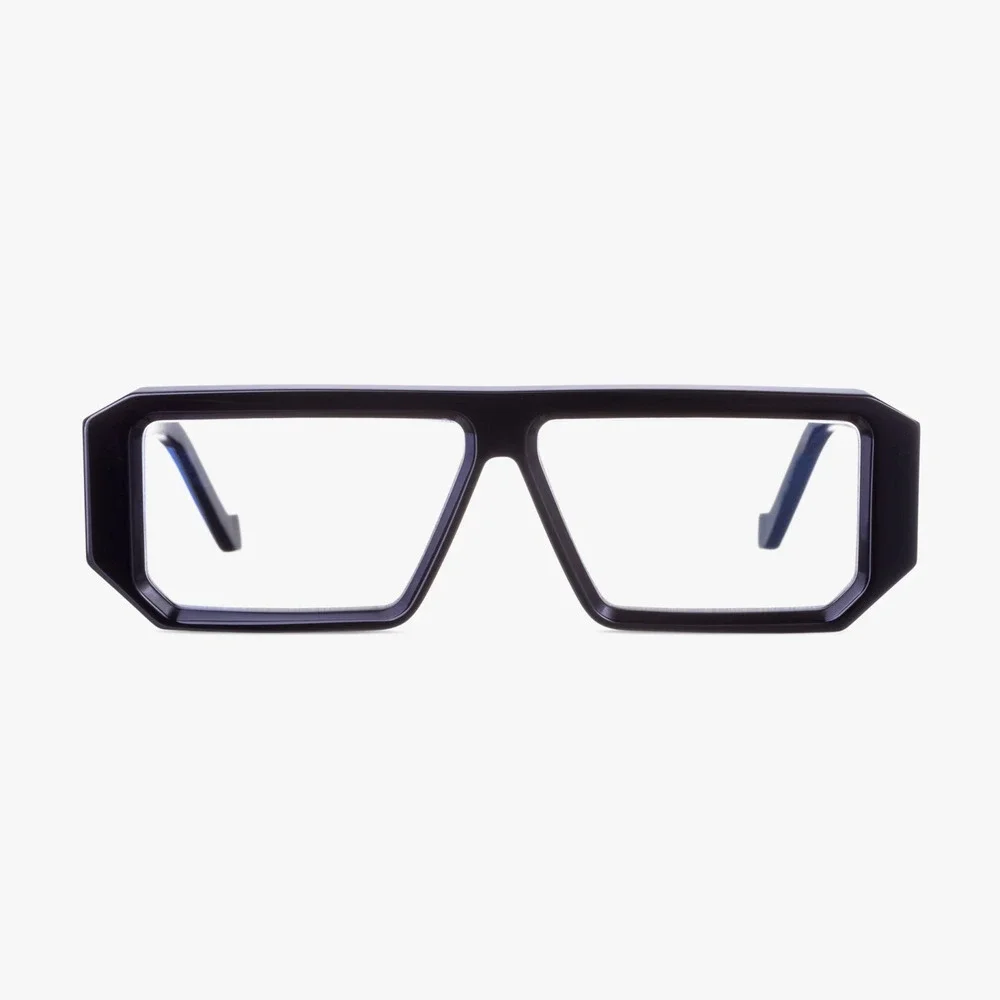 NWT Vava BL0030-BLK BLK Black Hinge 57mm Eyeglasses